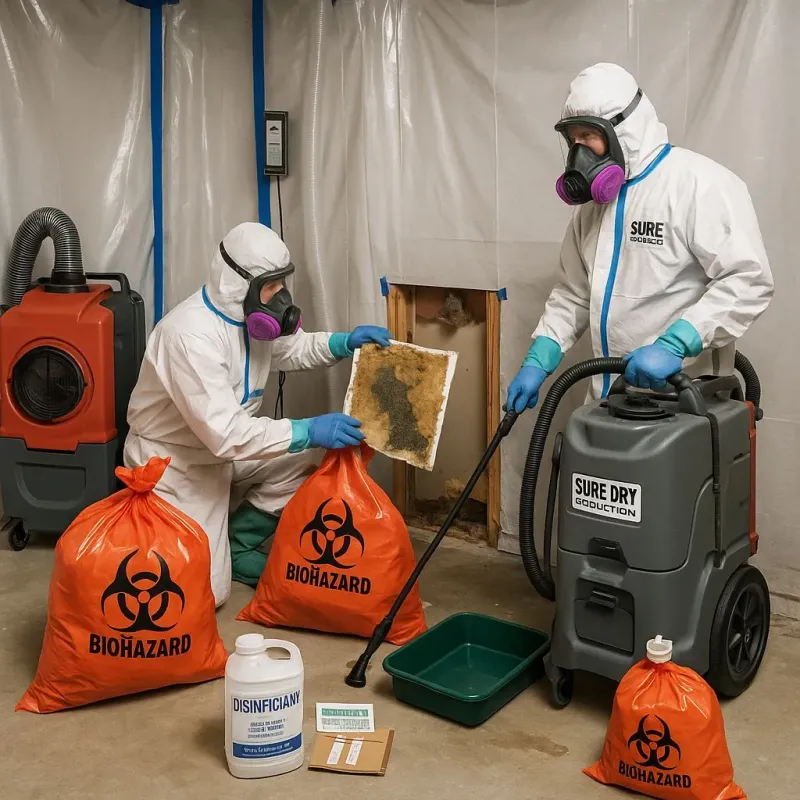 Contaminated Water Handling Protocols process in Houghton, NY