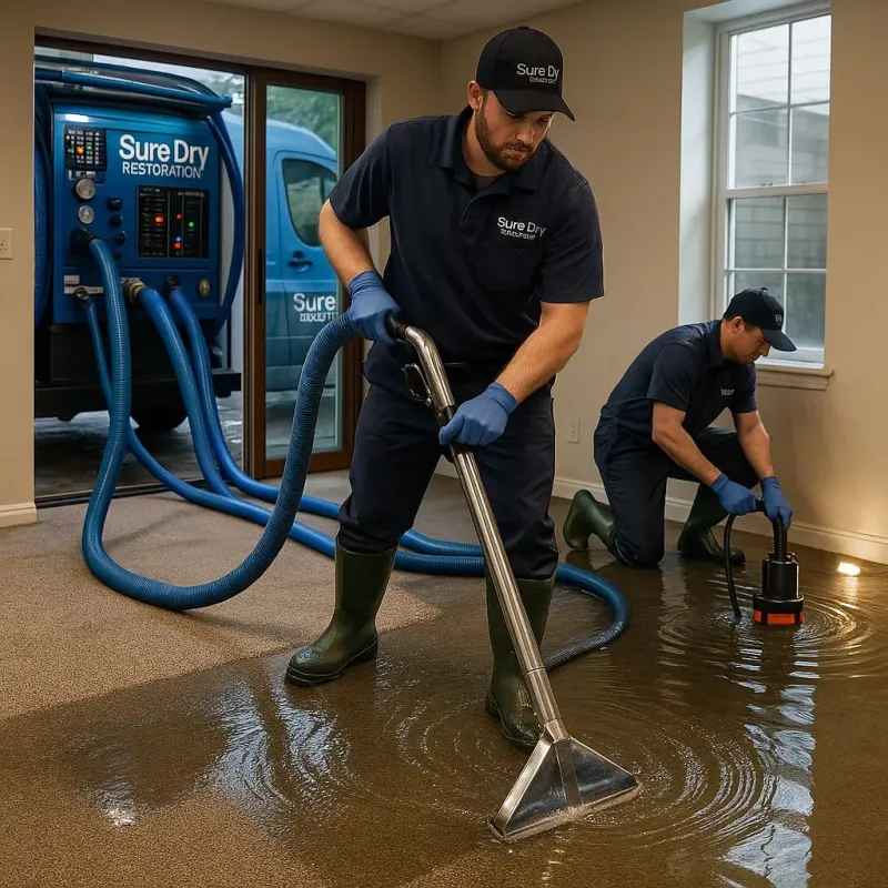 Water Extraction and Removal process in Houghton, NY